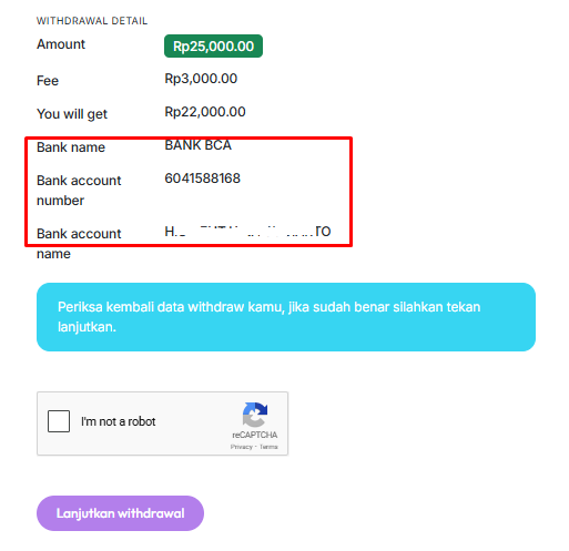 Withdraw NeyBee